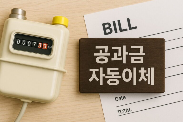 공과금 자동이체