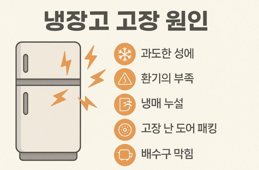 냉장고 고장 원인