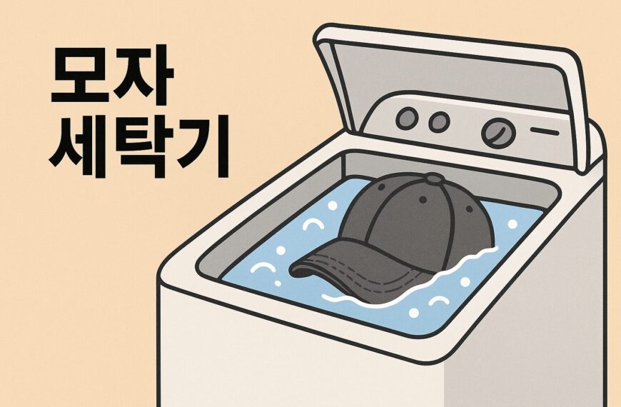 모자 세탁