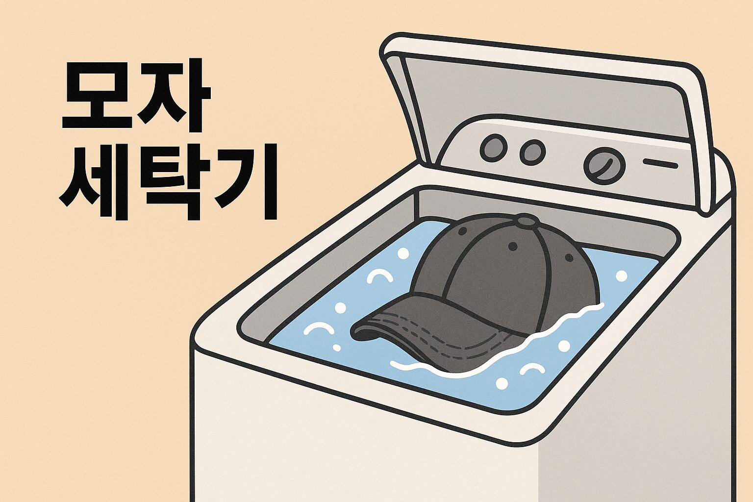 모자 세탁