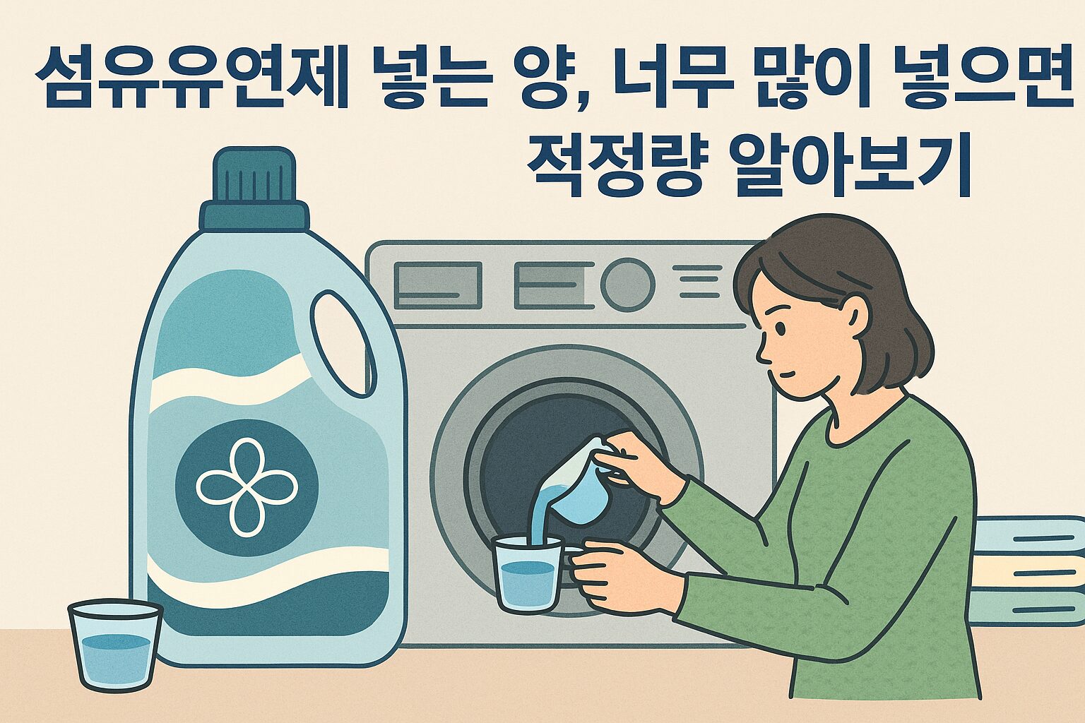 섬유유연제 넣는 양