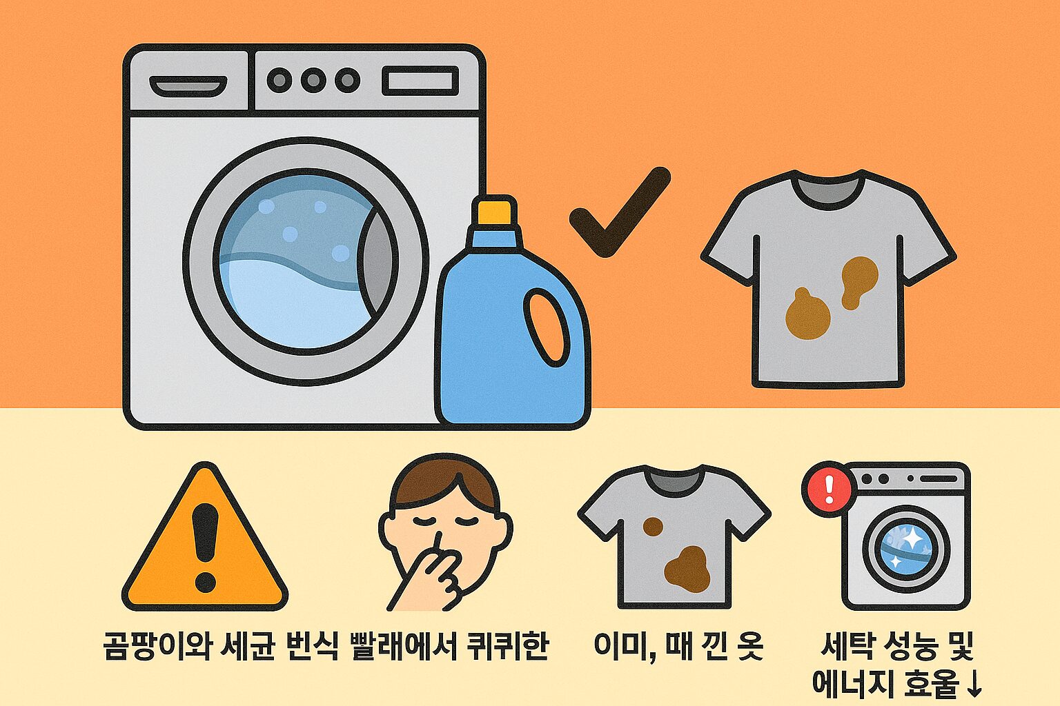 세탁기 통세척 방법